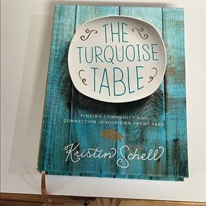 The Turquoise Table by - Blue Cover
